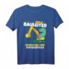Kinder Bauleiter T-Shirt mit Bagger und T-Rex Motiv  Perfekt für kleine Bauherren, Baustellenabenteuer & Geburtstagsgeschenke 2022