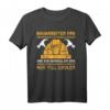 Herren Baustelle Großvater Bauherren Kranführer Bauarbeiter Opa T-Shirt  Perfektes Geschenk für Bau-Fans, Kranfahrer und Richtfest-Feier