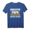 Bauleiter Papa Geschenk T-Shirt - Lustiges Berufskleidung mit Spruch für Bauleiter & coole Geschenkidee