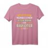Herren Bauarbeiter Baustelle Bauherr Papa Vater Geschenk Bauleiter T-Shirt - Lustiges Handwerker Motiv für Geburtstag & Beruf