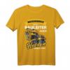 Herren Baggerfahrer T-Shirt - Weil Bauleiter auch Helden brauchen Lustiges Baustellen Motiv für Bauarbeiter und Straßenarbeiter