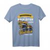 Herren Baggerfahrer T-Shirt - Weil Bauleiter auch Helden brauchen Lustiges Baustellen Motiv für Bauarbeiter und Straßenarbeiter