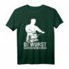 DJ Wurst der Mann am Mischer - Lustiges Metzger T-Shirt für Fleischerei, Schlachter & Metzgermeister