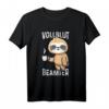 Vollblut Beamter Faultier Lustiges Beamten Spruch T-Shirt - Humorvolles Geschenk für Beamte Kollegen im Büro
