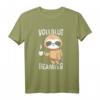 Vollblut Beamter Faultier Lustiges Beamten Spruch T-Shirt - Humorvolles Geschenk für Beamte Kollegen im Büro
