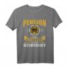 Polizei Pension 2022 Polizist Polizistin Legende Lustig T-Shirt - Humorvolles Abschiedsgeschenk für Polizeibeamte im Ruhestand