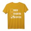 Lustiges Weihnachtsgeschenk T-Shirt für Beamte - Brav Unartig, geeignet für Familie, Freunde und Kollegen, perfekt für Weihnachten & Geburtstage
