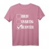 Lustiges Weihnachtsgeschenk T-Shirt für Beamte - Brav Unartig, geeignet für Familie, Freunde und Kollegen, perfekt für Weihnachten & Geburtstage