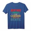 Rentner 2022 Eine Legende Geht In Rente T-Shirt - Lustiges Abschiedsgeschenk für Männer und Frauen im Ruhestand