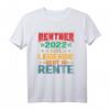 Rentner 2022 Eine Legende Geht In Rente T-Shirt - Lustiges Abschiedsgeschenk für Männer und Frauen im Ruhestand