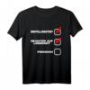 Polizei Verbeamtung T-Shirt - Geschenk für Beamte auf Lebenszeit, Lehrer & Kollegen im öffentlichen Dienst