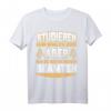 Herren Beamter Verbeamtung T-Shirt - Lustiges Spruchdesign für Kollegen, Ausbildung & Prüfung