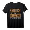 Endlich Im Ruhestand Jetzt Offiziell - Lustiges Rentner T-Shirt für Pensionäre & Kollegen im öffentlichen Dienst