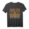 Endlich Im Ruhestand Jetzt Offiziell - Lustiges Rentner T-Shirt für Pensionäre & Kollegen im öffentlichen Dienst