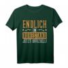 Endlich Im Ruhestand Jetzt Offiziell - Lustiges Rentner T-Shirt für Pensionäre & Kollegen im öffentlichen Dienst