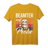 Beamter auf Probe Faultier T-Shirt mit Kaffee - Witziges Geschenk für angehende Beamte, Polizisten und Lehrer