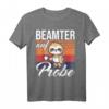 Beamter auf Probe Faultier T-Shirt mit Kaffee - Witziges Geschenk für angehende Beamte, Polizisten und Lehrer