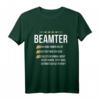 Lustiges Beamter Beamtin T-Shirt mit Witz & Berufsspruch  Perfektes Geschenk für Beamte, Lehrer, Polizisten & Studenten zu Weihnachten & Geburtstag