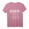 Lustiges Beamter Beamtin T-Shirt mit Witz & Berufsspruch  Perfektes Geschenk für Beamte, Lehrer, Polizisten & Studenten zu Weihnachten & Geburtstag