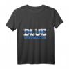 Polizei Polizistin Polizist - Blue Lives Matter T-Shirt für Polizeibeamte & Unterstützer
