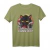 Lustiges Böse Katze Spruch T-Shirt für Büro, Kollegen & Beamte - Perfektes Geschenk für Montagmuffel, Sarkasmus & Ironie im Arbeitsumfeld