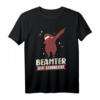 Beamter auf Lebenszeit T-Shirt mit dabbing Faultier - Lustige Geschenkidee für Verbeamtete, Lehrer, Polizisten & Staatsdiener