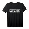 Beamter T-Shirt  Lustiges Geschenk für Verwaltungsmitarbeiter mit Stempel und Kaffeetasse Design