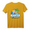 Beamter auf Lebenszeit T-Shirt mit Strandmotiv  Lustiges Geschenk für Beamte, Lehrer, Zollbeamte & Polizisten nach der Probezeit