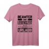 Beamter auf Lebenszeit - Lustiges Verbeamtung Geschenk T-Shirt für Kollegen, Freunde & Familie