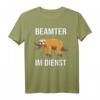 Faultier Beamter im Dienst T-Shirt  Lustiges Geschenk für Beamte, Staatsdiener & Kollegen im öffentlichen Dienst