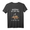 Irgendwas ist hier faul oh das bin ja ich Faultier Chill T-Shirt  Lustiges Statement für Büro, Arbeit & Faulpelze