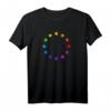 Bunte EU Flagge mit Regenbogenfarben - Europa T-Shirt für Unterstützer, LGBTQ+ und Gemeinschaftsgeist