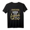 Retro Beamter Abschied Pensionär 2022 T-Shirt - Lustiges Geschenk für Rentner und Kollegen zum Ruhestand
