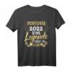 Retro Beamter Abschied Pensionär 2022 T-Shirt - Lustiges Geschenk für Rentner und Kollegen zum Ruhestand
