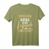 Retro Beamter Abschied Pensionär 2022 T-Shirt - Lustiges Geschenk für Rentner und Kollegen zum Ruhestand