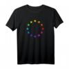 Europa bunt Regenbogen EU Symbol Flagge Sterne Fahne T-Shirt  Unterstützung für Europa, Vielfalt & LGBTQ+ Pride