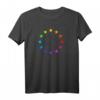 Europa bunt Regenbogen EU Symbol Flagge Sterne Fahne T-Shirt  Unterstützung für Europa, Vielfalt & LGBTQ+ Pride