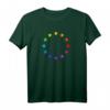 Europa bunt Regenbogen EU Symbol Flagge Sterne Fahne T-Shirt  Unterstützung für Europa, Vielfalt & LGBTQ+ Pride