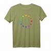 Europa bunt Regenbogen EU Symbol Flagge Sterne Fahne T-Shirt  Unterstützung für Europa, Vielfalt & LGBTQ+ Pride