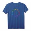 Europa bunt Regenbogen EU Symbol Flagge Sterne Fahne T-Shirt  Unterstützung für Europa, Vielfalt & LGBTQ+ Pride