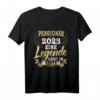 Retro Beamter Abschied Pensionär 2023 T-Shirt  Lustiges Geschenk für Rentner, Kollegen & Ruhestand mit witzigem Spruch