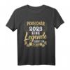 Retro Beamter Abschied Pensionär 2023 T-Shirt  Lustiges Geschenk für Rentner, Kollegen & Ruhestand mit witzigem Spruch