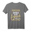 Retro Beamter Abschied Pensionär 2023 T-Shirt  Lustiges Geschenk für Rentner, Kollegen & Ruhestand mit witzigem Spruch