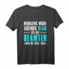 Morgens Müde Abends Blau Ich bin Beamter T-Shirt - Lustiges Geschenk für Kollegen, Chef & Arbeitskollegen zum Geburtstag, Jobwechsel & Abschied