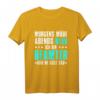 Morgens Müde Abends Blau Ich bin Beamter T-Shirt - Lustiges Geschenk für Kollegen, Chef & Arbeitskollegen zum Geburtstag, Jobwechsel & Abschied