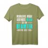 Morgens Müde Abends Blau Ich bin Beamter T-Shirt - Lustiges Geschenk für Kollegen, Chef & Arbeitskollegen zum Geburtstag, Jobwechsel & Abschied