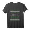 Police Navidad Polizei Polizisten Langarmshirt - Lustiges Weihnachtsgeschenk für Polizeibeamte, Kollegen und Auszubildende