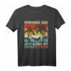 Pensionär 2023 T-Shirt Lustiger Ruhestand Spruch Vintage Retro Geschenk für Männer, Kollegen & Freunde