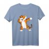 Lustiges Dabbing Tiger T-Shirt für Kinder - Cooles Tiermotiv für Tiger Fans, Zoo-Besucher & Tierliebhaber
