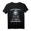Guten Morgen? Ganz Dünnes Eis! Lustiges Panda Kaffee T-Shirt  Sarkastisches Geschenk für Morgenmuffel, Mitarbeiter & Panda Fans